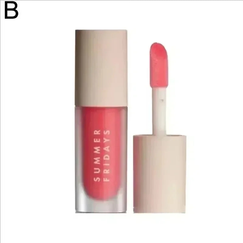 Fashion  Lip Moisturizing Soft Tube Lip Balm Smoothing Lip Lines Lasting Nourishment for Women Daily Care Makeup