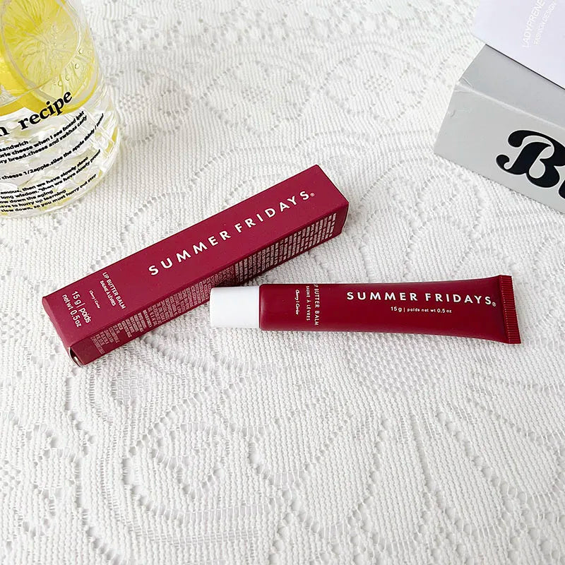 Fashion  Lip Moisturizing Soft Tube Lip Balm Smoothing Lip Lines Lasting Nourishment for Women Daily Care Makeup
