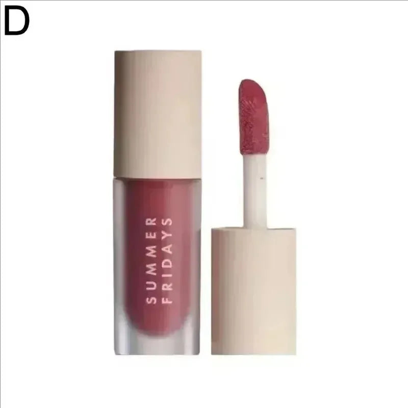 Fashion  Lip Moisturizing Soft Tube Lip Balm Smoothing Lip Lines Lasting Nourishment for Women Daily Care Makeup